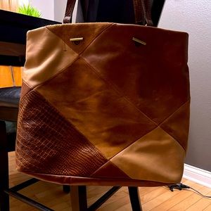 Lucky Brand Jema Patchwork Tote Bag